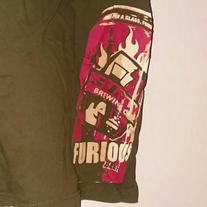 Surly brewing green furious beer graphic t-shirt